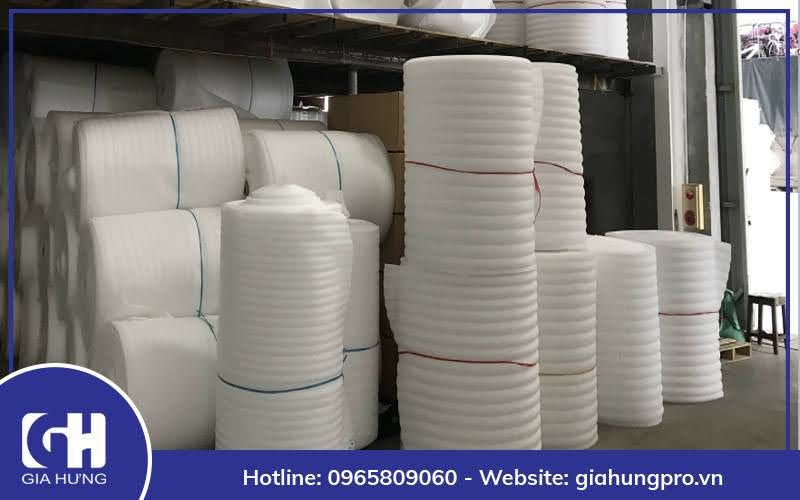 Gia công mút xốp pe foam định hình theo yêu cầu